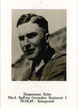 Hauptmann Hahn